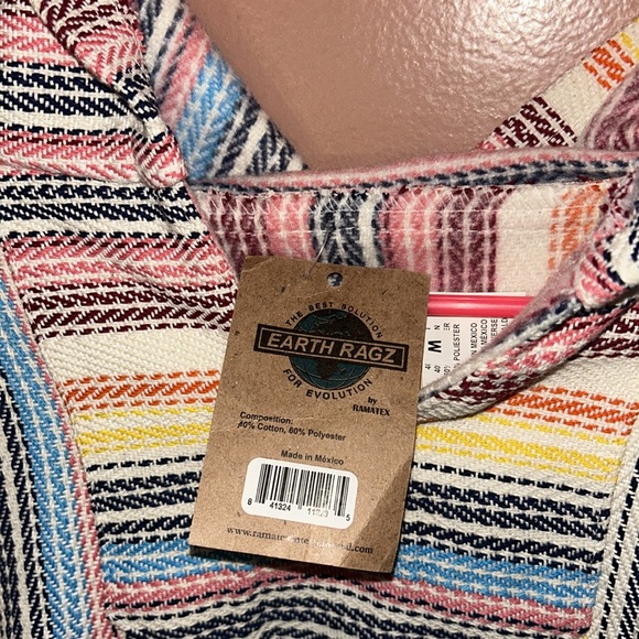 EARTH RAGZ UNISON BEACH HOODIE NWT SZ M - Picture 4 of 5